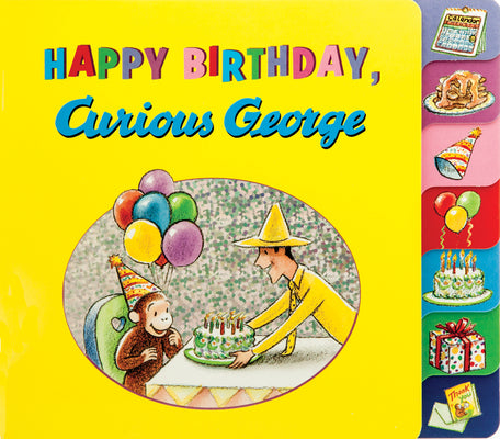 Cover Image for Happy Birthday, Curious George -- H. A. Rey, Board Books