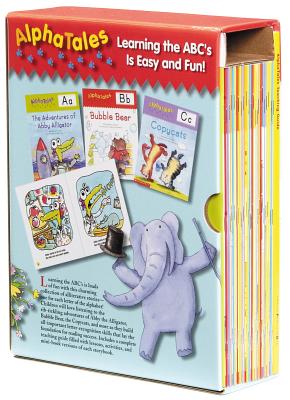 Cover Image for AlphaTales: A Set of 26 Irresistible Animal Storybooks That Build Phonemic Awareness & Teach Each Letter of the Alphabet [With Teacher's Guide] -- Scholastic, Boxed Set