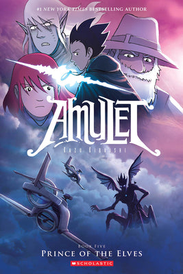 Cover Image for Prince of the Elves: A Graphic Novel (Amulet #5): Volume 5 -- Kazu Kibuishi, Paperback