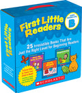 Cover Image for First Little Readers Parent Pack: Guided Reading Level B: 25 Irresistible Books That Are Just the Right Level for Beginning Readers -- Deborah Schecter, Boxed Set