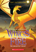 Cover Image for The Brightest Night (Wings of Fire #5) -- Tui T. Sutherland, Paperback