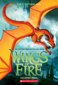 Cover Image for Escaping Peril (Wings of Fire #8) -- Tui T. Sutherland, Paperback