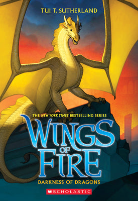 Cover Image for Darkness of Dragons (Wings of Fire #10): Volume 10 -- Tui T. Sutherland, Paperback