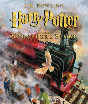 Cover Image for Harry Potter and the Sorcerer's Stone: The Illustrated Edition (Harry Potter, Book 1): Volume 1 -- J. K. Rowling, Hardcover