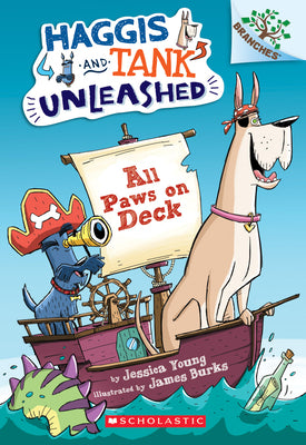 Cover Image for All Paws on Deck: A Branches Book (Haggis and Tank Unleashed #1): Volume 1 -- Jessica Young, Paperback