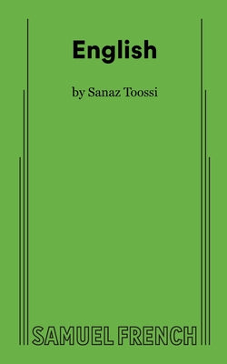 Cover Image for English -- Sanaz Toossi, Paperback