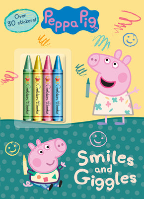 Cover Image for Smiles and Giggles (Peppa Pig) -- Golden Books, Paperback