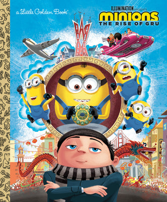 Cover Image for Minions: The Rise of Gru Little Golden Book -- David Lewman, Hardcover