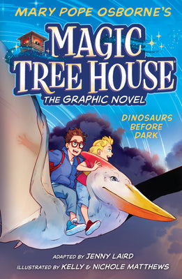 Cover Image for Dinosaurs Before Dark Graphic Novel -- Mary Pope Osborne, Hardcover