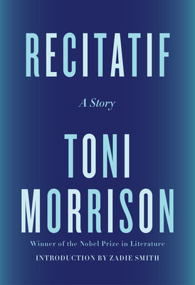 Cover Image for Recitatif: A Story -- Toni Morrison, Hardcover