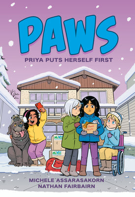 Cover Image for Paws: Priya Puts Herself First: A Graphic Novel -- Nathan Fairbairn, Hardcover
