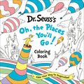 Cover Image for Dr. Seuss's Oh, the Places You'll Go! Coloring Book: Color Your Way to Inspiration! -- Random House, Paperback