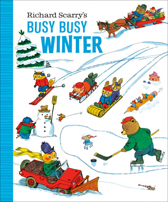 Cover Image for Richard Scarry's Busy Busy Winter -- Richard Scarry, Board Books