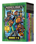 Cover Image for Minecraft Woodsword Chronicles: The Complete Series: Books 1-6 (Minecraft Woodsword Chronicles) -- Nick Eliopulos, Hardcover