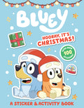 Cover Image for Bluey: Hooray, It's Christmas!: A Sticker & Activity Book -- Penguin Young Readers Licenses, Paperback