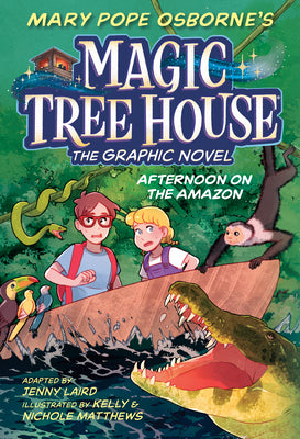 Cover Image for Afternoon on the Amazon Graphic Novel -- Mary Pope Osborne, Hardcover