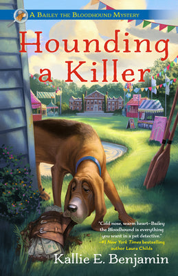 Cover Image for Hounding a Killer -- Kallie E. Benjamin, Paperback