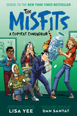 Cover Image for A Copycat Conundrum (the Misfits) -- Lisa Yee, Paperback