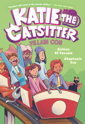 Cover Image for Katie the Catsitter 5: Villain Con: (A Graphic Novel) -- Colleen Af Venable, Paperback