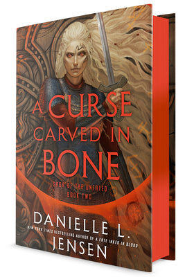 Cover Image for A Curse Carved in Bone: Book Two of the Saga of the Unfated -- Danielle L. Jensen, Hardcover