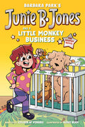 Cover Image for Junie B. Jones and a Little Monkey Business: The Graphic Novel -- Barbara Park, Library Binding