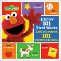Cover Image for Elmo's 101 First Words/Las Primeras 101 Palabras de Elmo (Sesame Street) -- Random House, Board Books