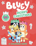 Cover Image for Bluey: Merry Christmas: A Coloring Book -- Penguin Young Readers Licenses, Paperback