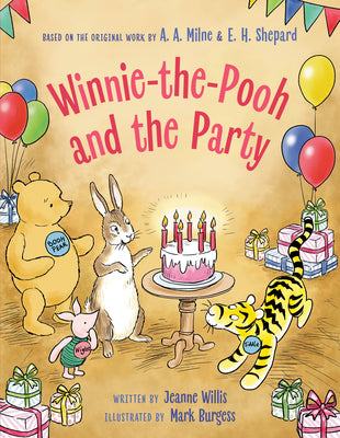 Cover Image for Winnie-The-Pooh and the Party -- Jeanne Willis, Hardcover