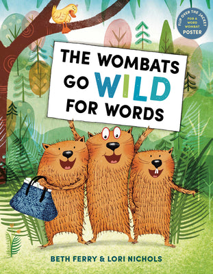 Cover Image for The Wombats Go Wild for Words -- Beth Ferry, Hardcover