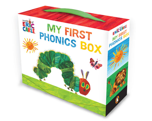 Cover Image for World of Eric Carle: My First Phonics Box: 12 Books for Beginning Readers -- Eric Carle, Paperback
