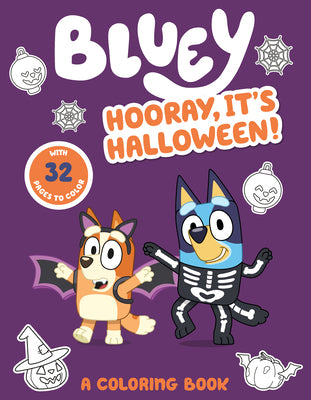 Cover Image for Bluey: Hooray, It's Halloween!: A Coloring Book -- Penguin Young Readers Licenses, Paperback