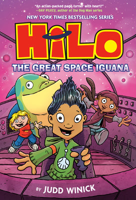 Cover Image for Hilo Book 11: The Great Space Iguana: (A Graphic Novel) -- Judd Winick, Hardcover