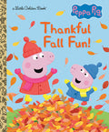 Cover Image for Thankful Fall Fun! (Peppa Pig) -- Golden Books, Hardcover
