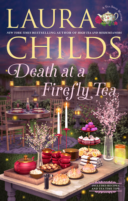Cover Image for Death at a Firefly Tea -- Laura Childs, Hardcover