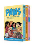 Cover Image for Paws: Best Friends Fur-Ever Boxed Set (Books 1-3): Gabby Gets It Together, Mindy Makes Some Space, Priya Puts Herself First (a Graphic Novel Boxed Set -- Nathan Fairbairn, Paperback