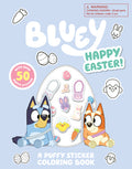 Cover Image for Bluey: Happy Easter! a Puffy Sticker Coloring Book: With Over 50 Puffy Stickers -- Penguin Young Readers Licenses, Paperback