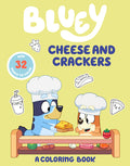 Cover Image for Bluey: Cheese and Crackers: A Coloring Book -- Penguin Young Readers Licenses, Paperback