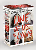 Cover Image for One of Us Is Lying Series Paperback Boxed Set: One of Us Is Lying; One of Us Is Next; One of Us Is Back -- Karen M. McManus, Paperback