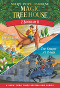 Cover Image for Magic Tree House 2-In-1 Bindup: Dinosaurs Before Dark/The Knight at Dawn -- Mary Pope Osborne, Paperback