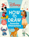 Cover Image for Disney How to Draw Favorite Characters -- DK, Paperback
