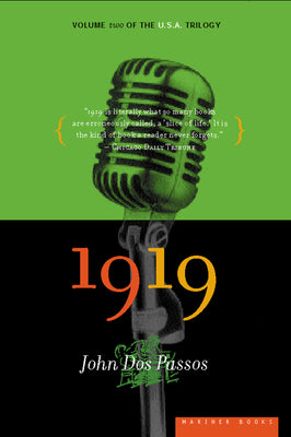 Cover Image for 1919: Volume Two of the U.S.A. Trilogy -- John Dos Passos, Paperback