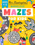 Cover Image for Marvelous Mazes for Kids Ages 4-8: Maze Activity Variety Puzzle Book -- Rocket Studio Books, Paperback
