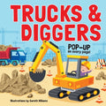 Cover Image for Trucks & Diggers: Pop-Up Book -- Gareth Williams, Hardcover