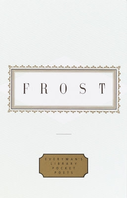 Cover Image for Frost: Poems: Edited by John Hollander -- Robert Frost, Hardcover