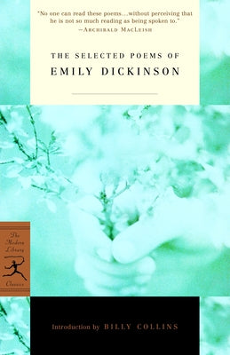 Cover Image for The Selected Poems of Emily Dickinson -- Emily Dickinson, Paperback
