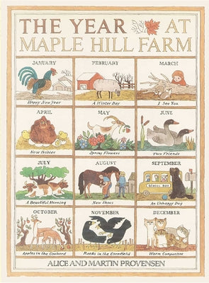 Cover Image for The Year at Maple Hill Farm -- Alice Provensen, Hardcover