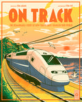 Cover Image for On Track: The Remarkable Story of How Trains Have Changed Our World -- Tom Adams, Hardcover
