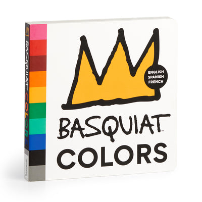 Cover Image for Basquiat Colors Board Book -- Mudpuppy, Board Books
