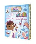 Cover Image for Doc McStuffins Little Golden Book Library (Disney Junior: Doc McStuffins): As Big as a Whale; Snowman Surprise; Bubble-Rific!; Boomer Gets His Bounce -- Various, Hardcover