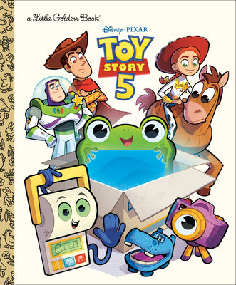 Cover Image for Disney and Pixar Toy Story 5 Little Golden Book -- Luna Chi, Hardcover